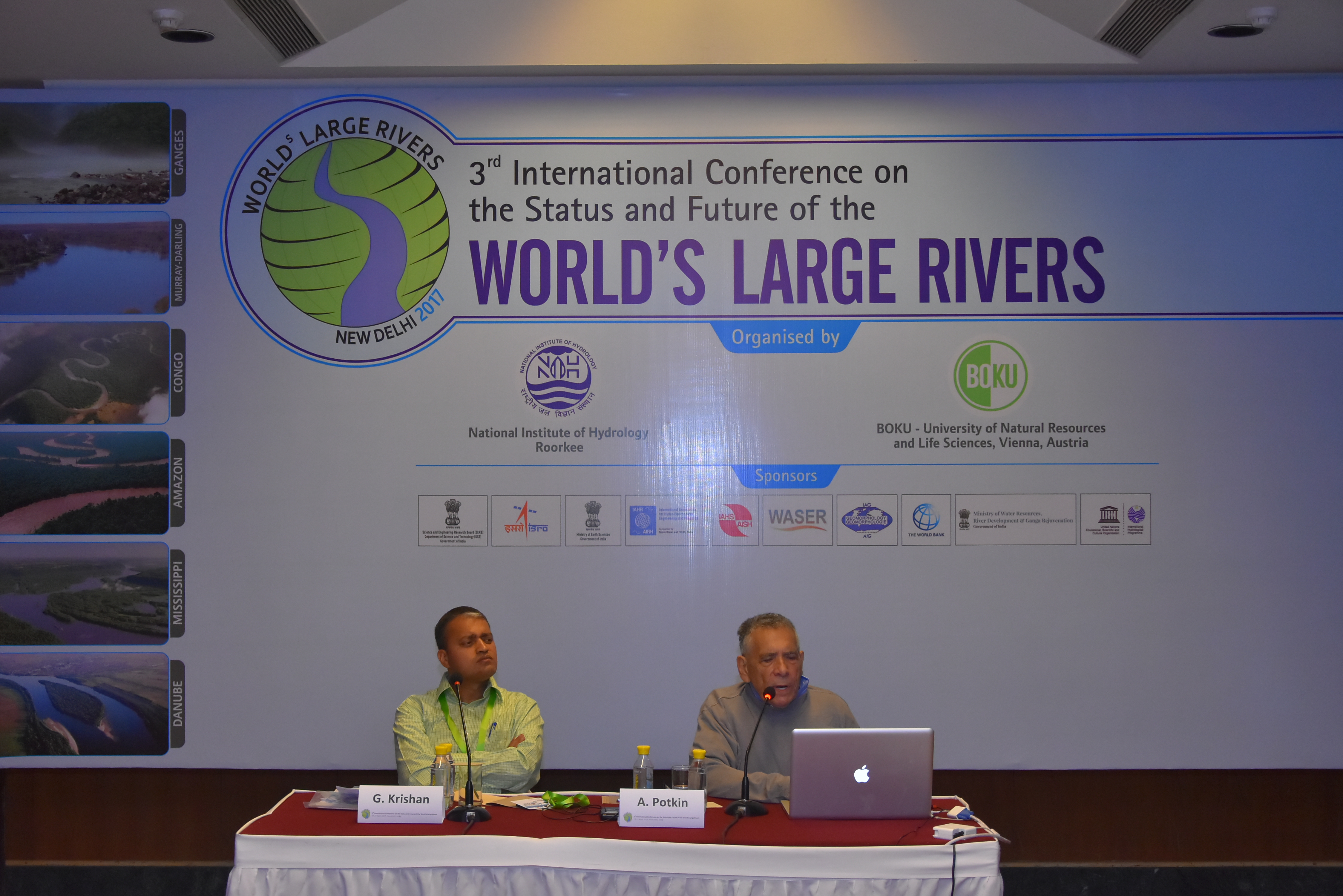 Large River Conference April, 2017 at New Delhi