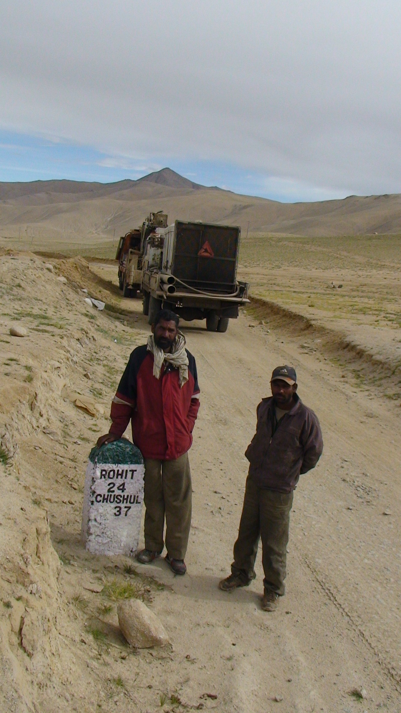 Groundwater development at Chushul 14260 feet above mean sea level.Ladakh India