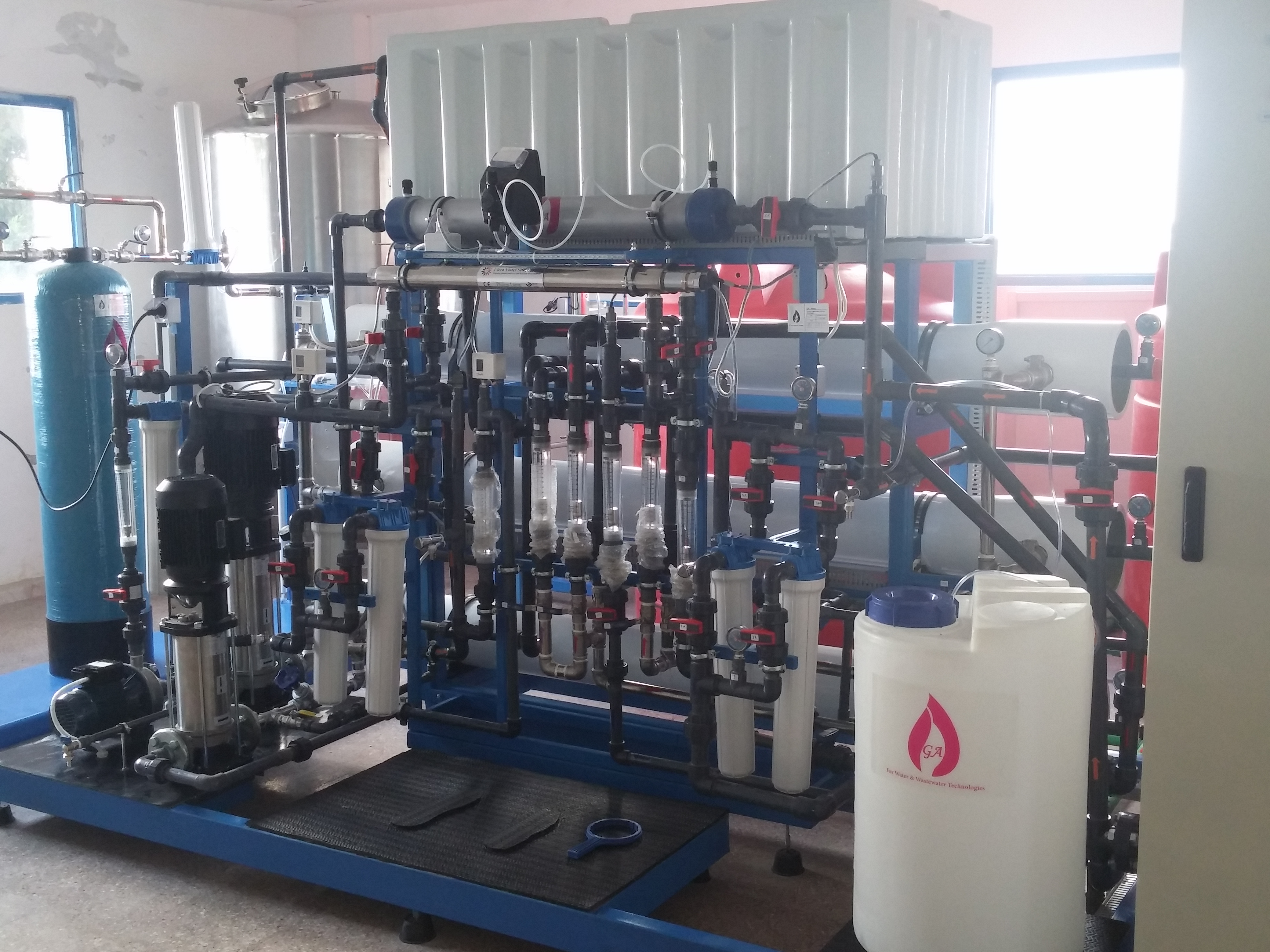 2 CMH RO Double pass system for medicine manufacture