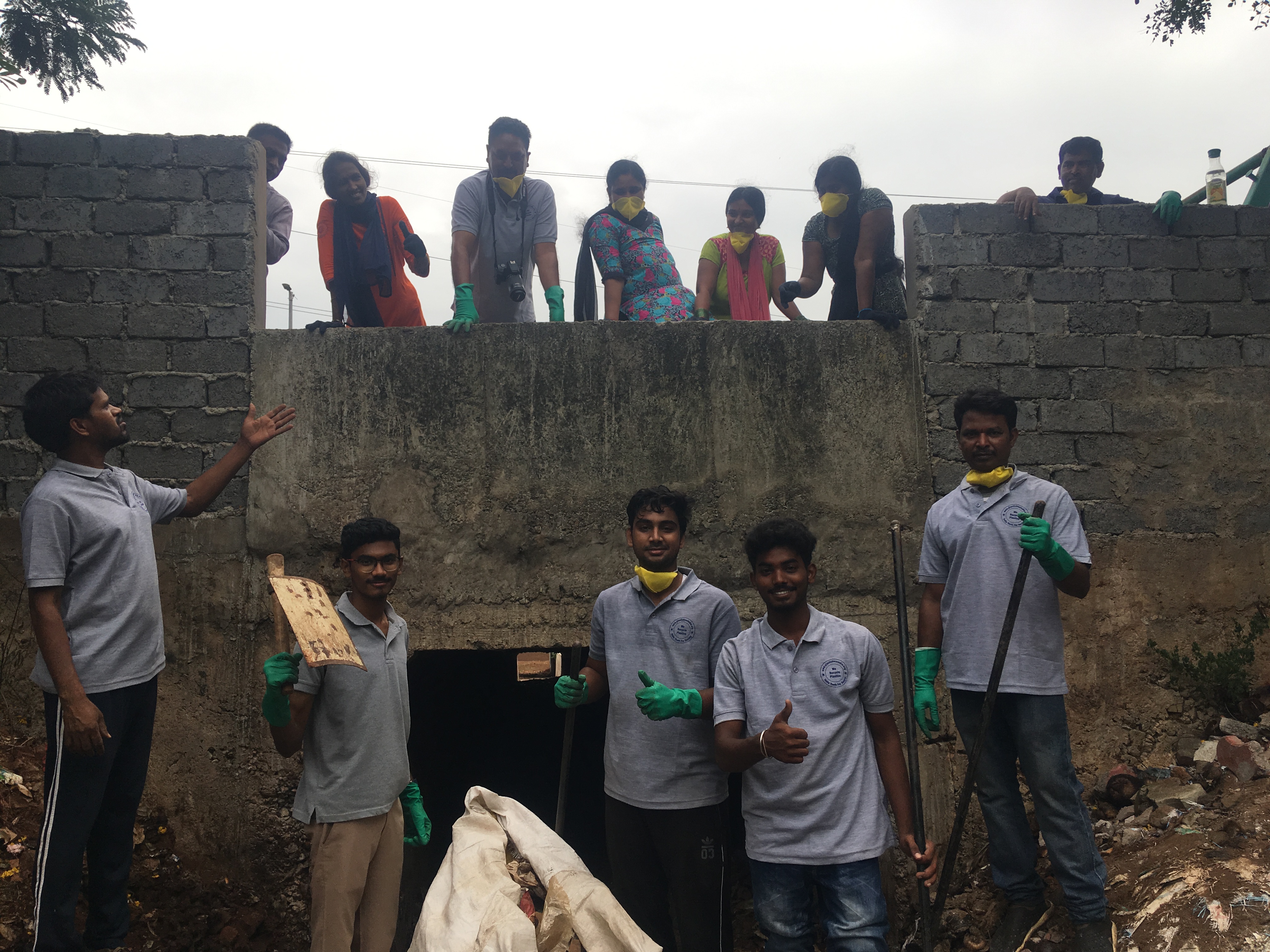 Catchment Points Cleaning & Garbage Clearance at Mudasarlova Reservoir