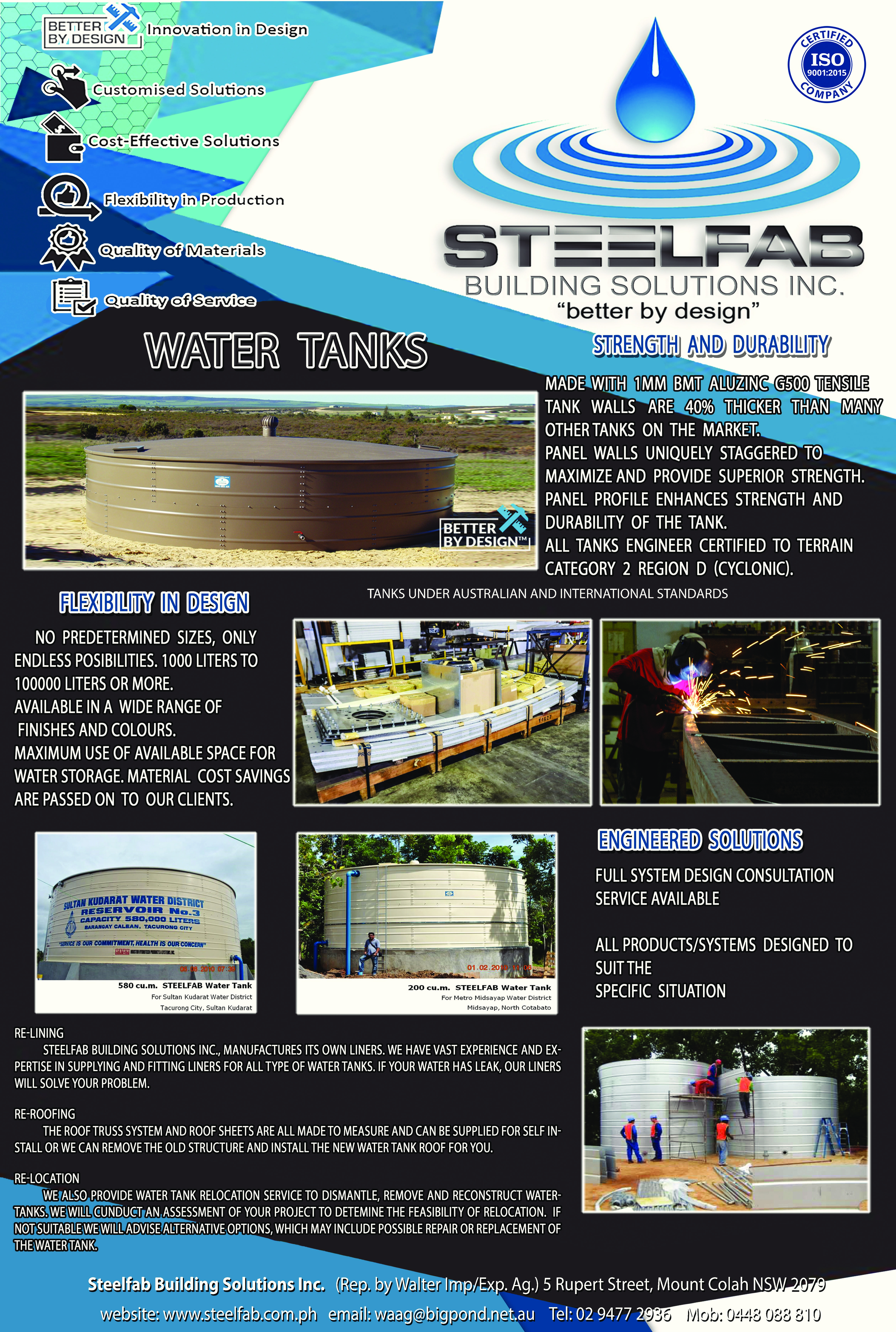 Nosotros, Steelfab Building ...