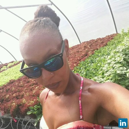 Janel Cannonier, Greenhouse Manager at Swartz Family Farm