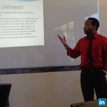 Peter Munyi, Exploration Geologist at NMIL