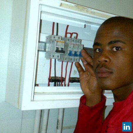 Thabo Mogalemoswa Mahlatji, Electrician at East Rand Water Care Company (ERWAT)