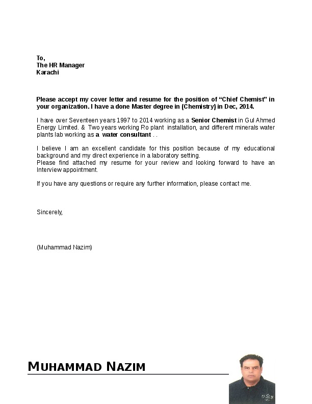 Muhammad Nazim, Technical Advisor at Featured Company - Hach