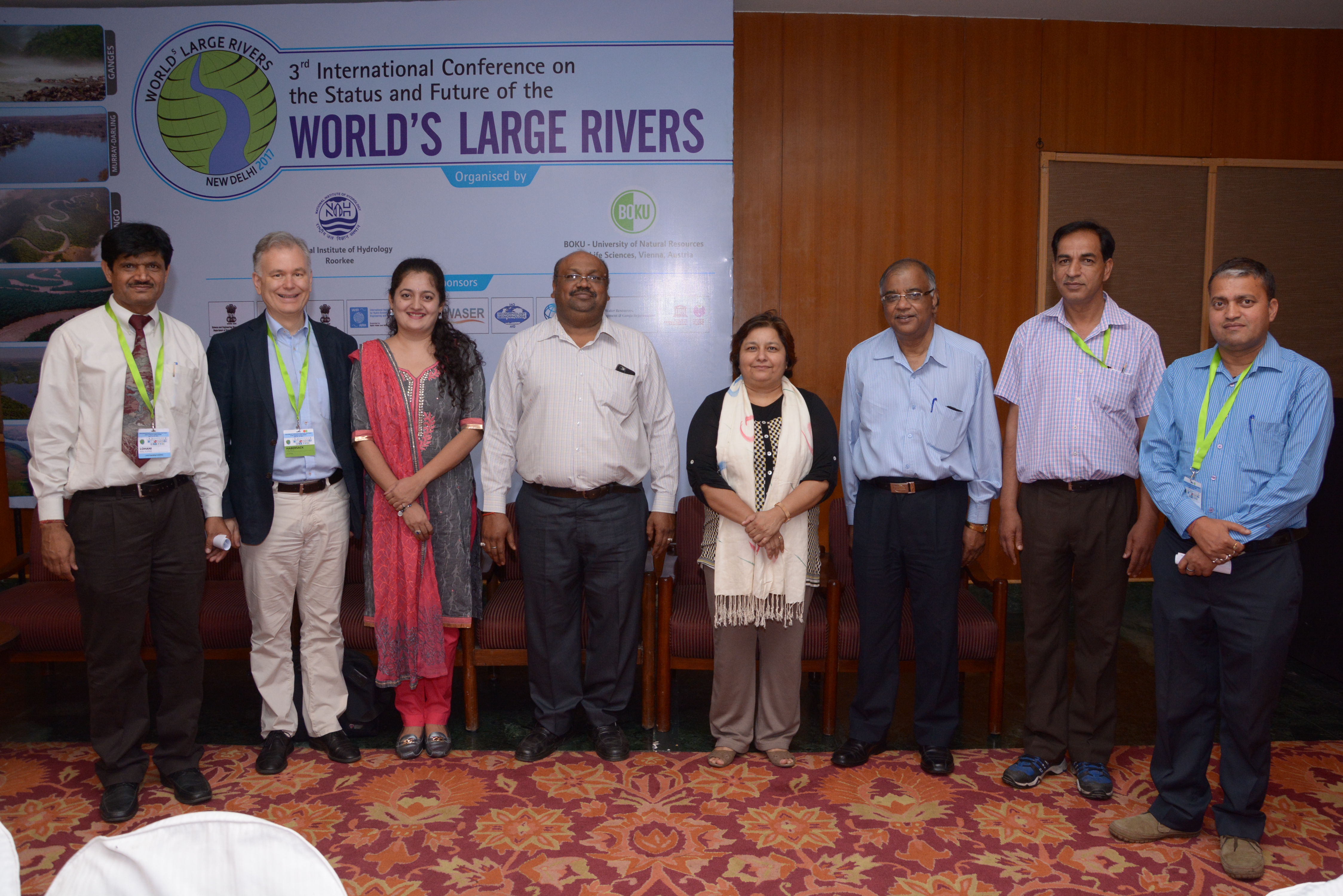 Large River Conference April, 2017 at New Delhi