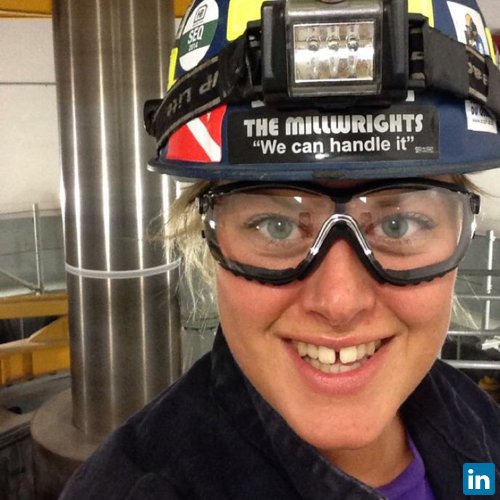 Magali Côté, IRATA 1 / Air Diver / Welder / Millwright