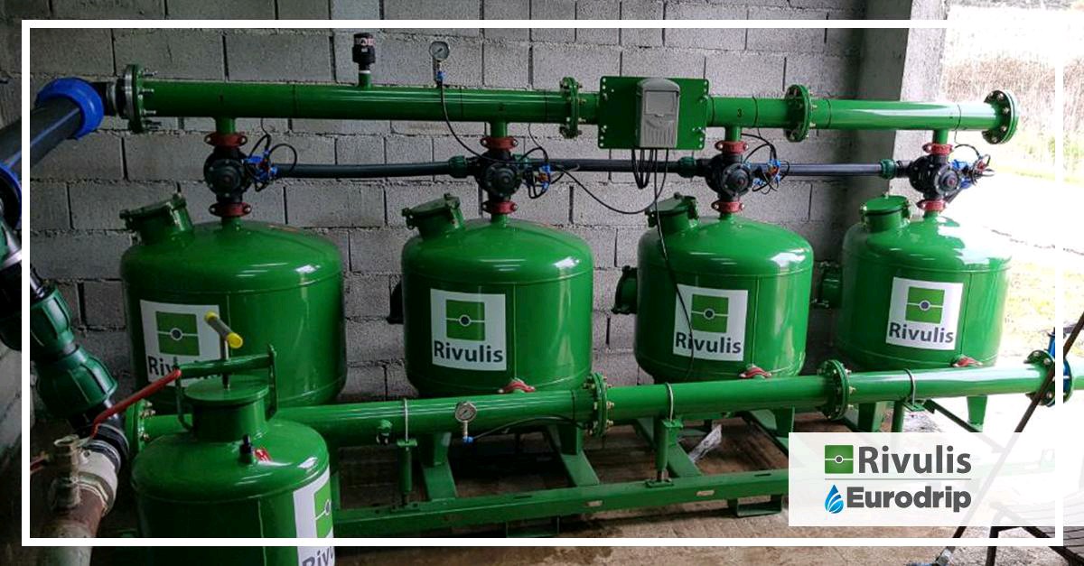 Water in irrigation infrastructure