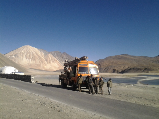 Groundwater development @ Lukung ,Pangong Ladakh India