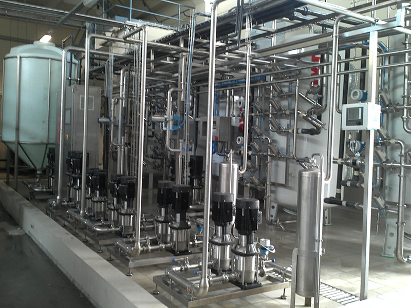 Hygenic Design Tandem Reverse Flow Deionization System