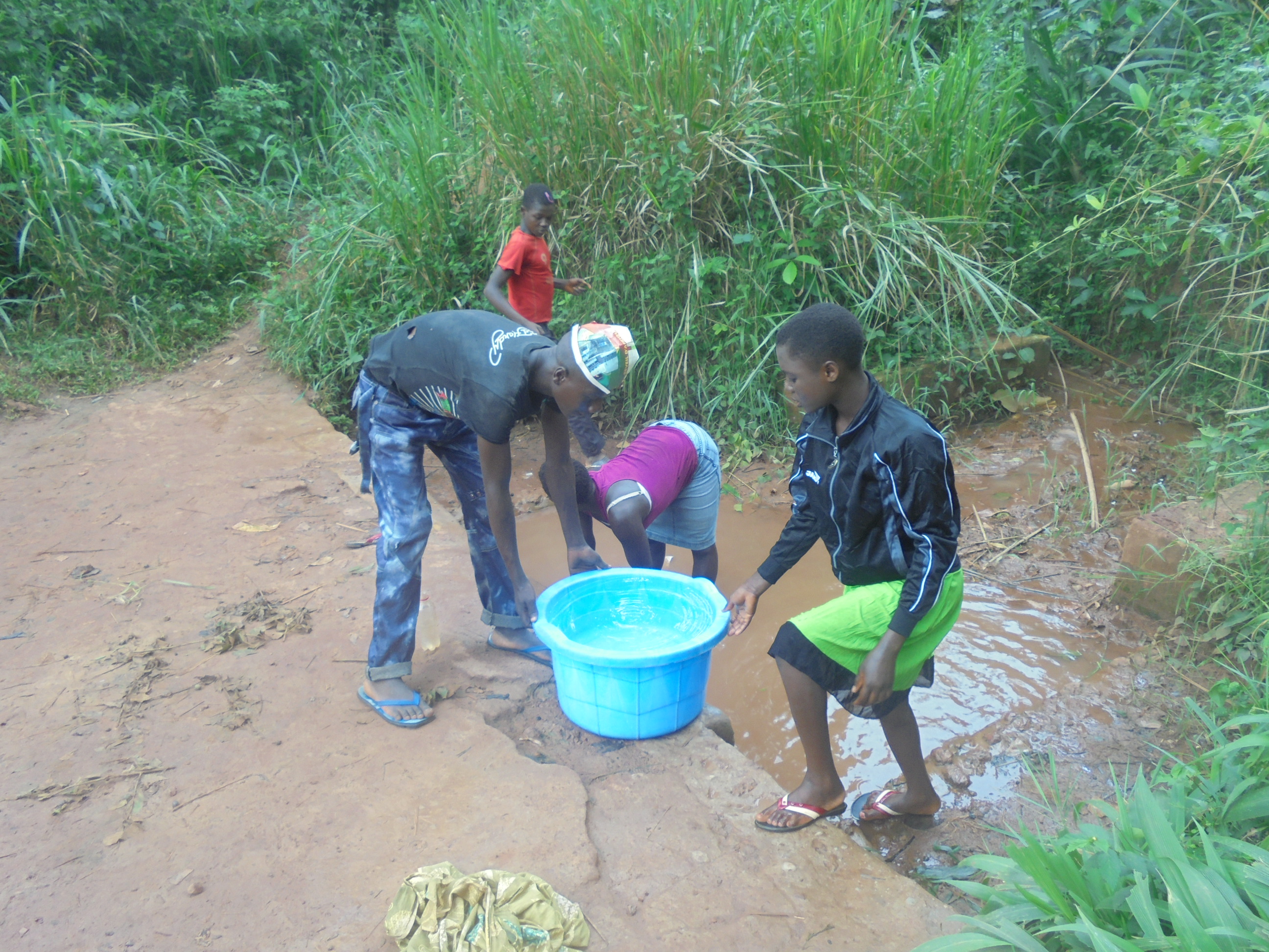 Training on water management in rural area