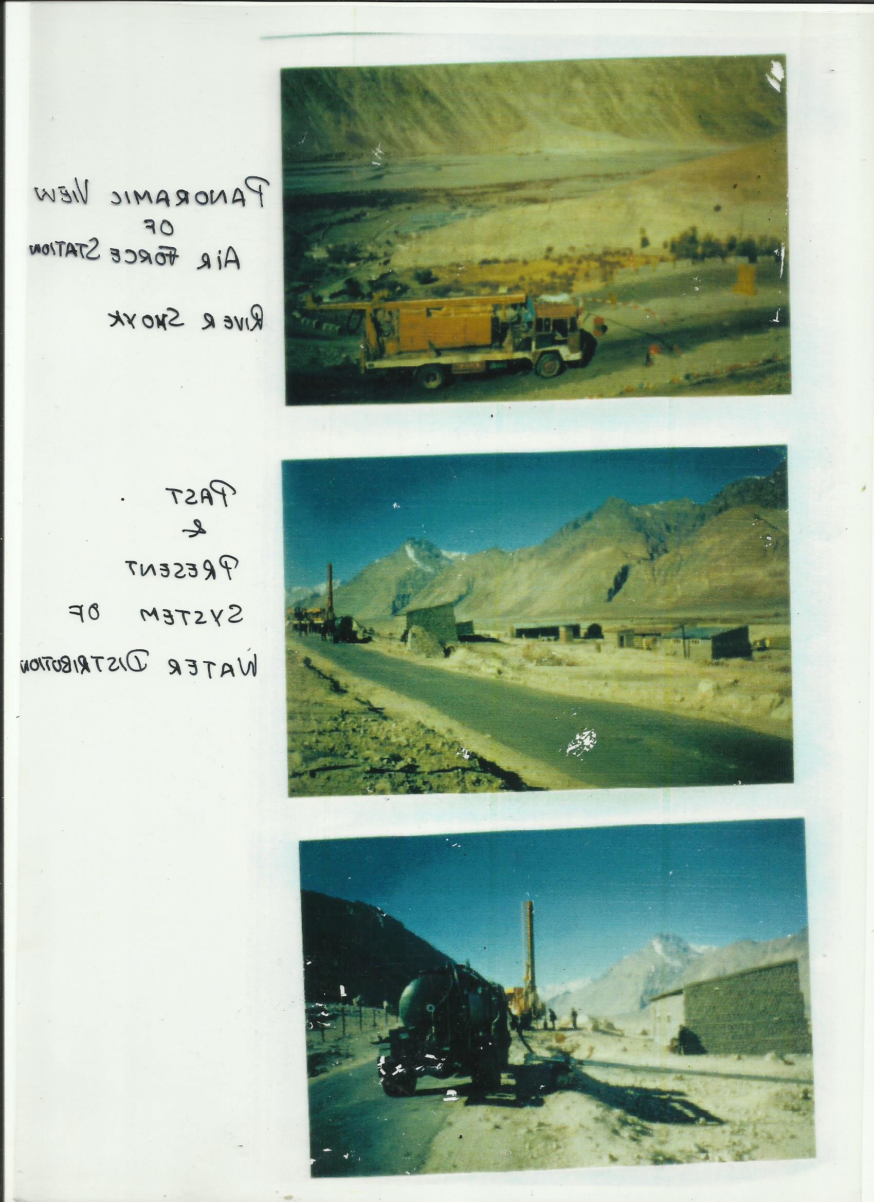 Groundwater development at Thoise Air Force Station Ladakh, India