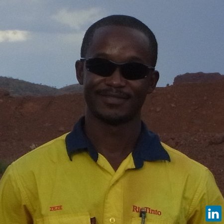Zeze KALIVOGUI, Geologist - Rio Tinto