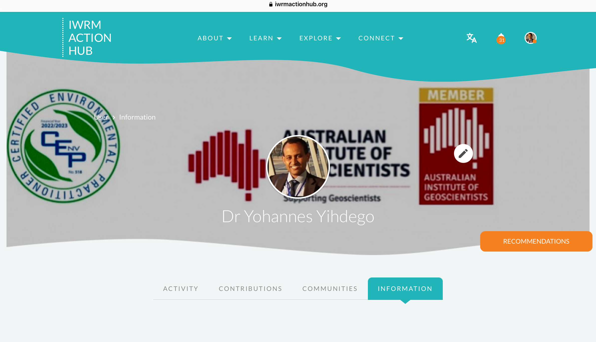 Published articles_Peer reviewed journals_Dr Yohannes Yihdego