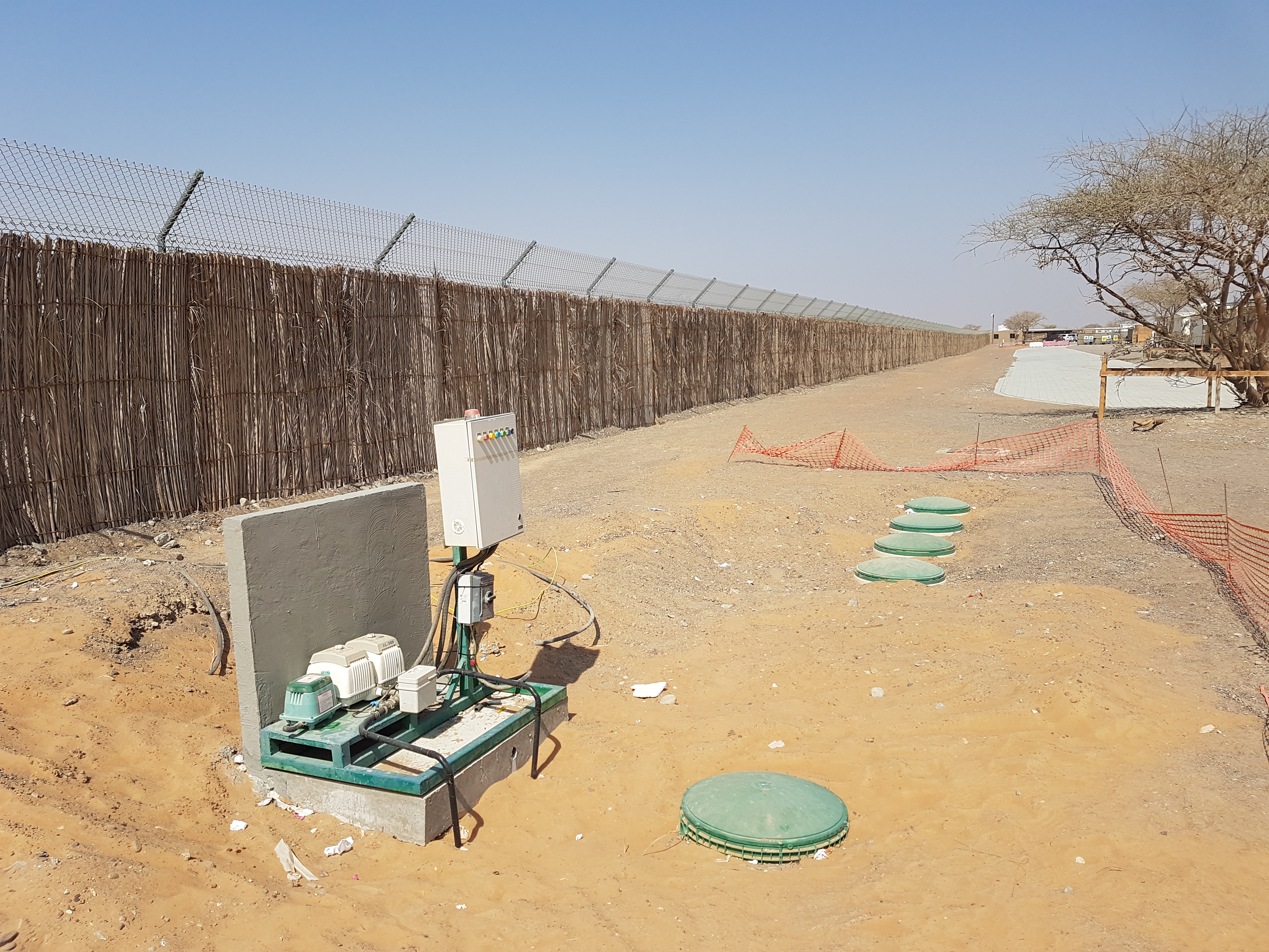 UAE waste water treatment.
