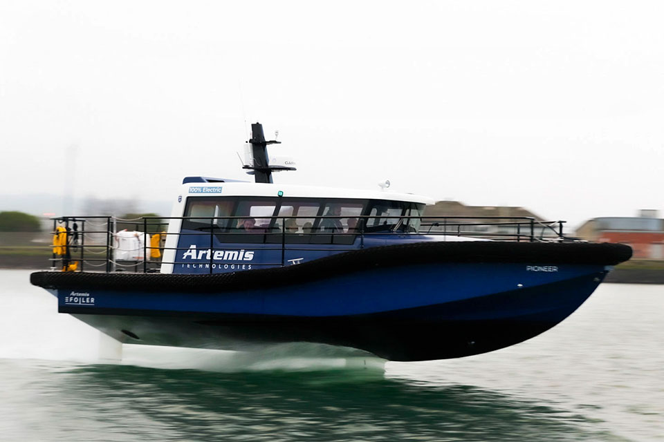 Green maritime tech of the future to become reality thanks to £60 million boost