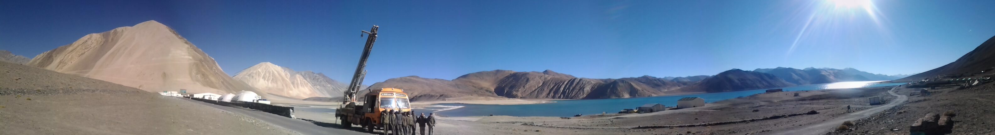 Groundwater development @ Lukung ,Pangong Ladakh India