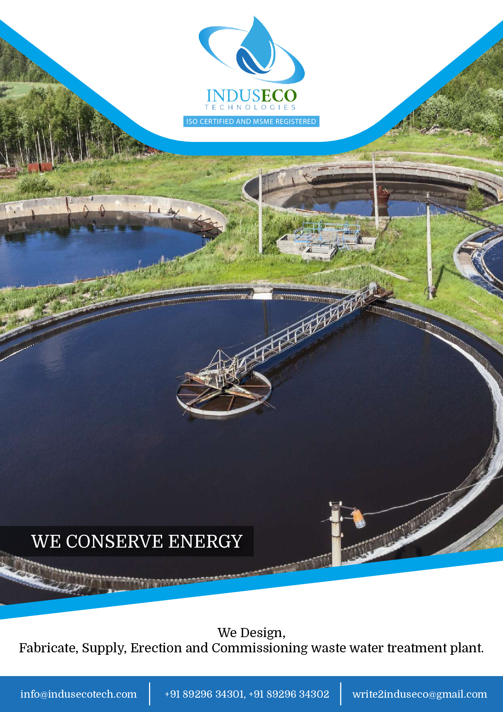 Induseco Technologies, Wastewater Treatment Plants Manufacturers in India
