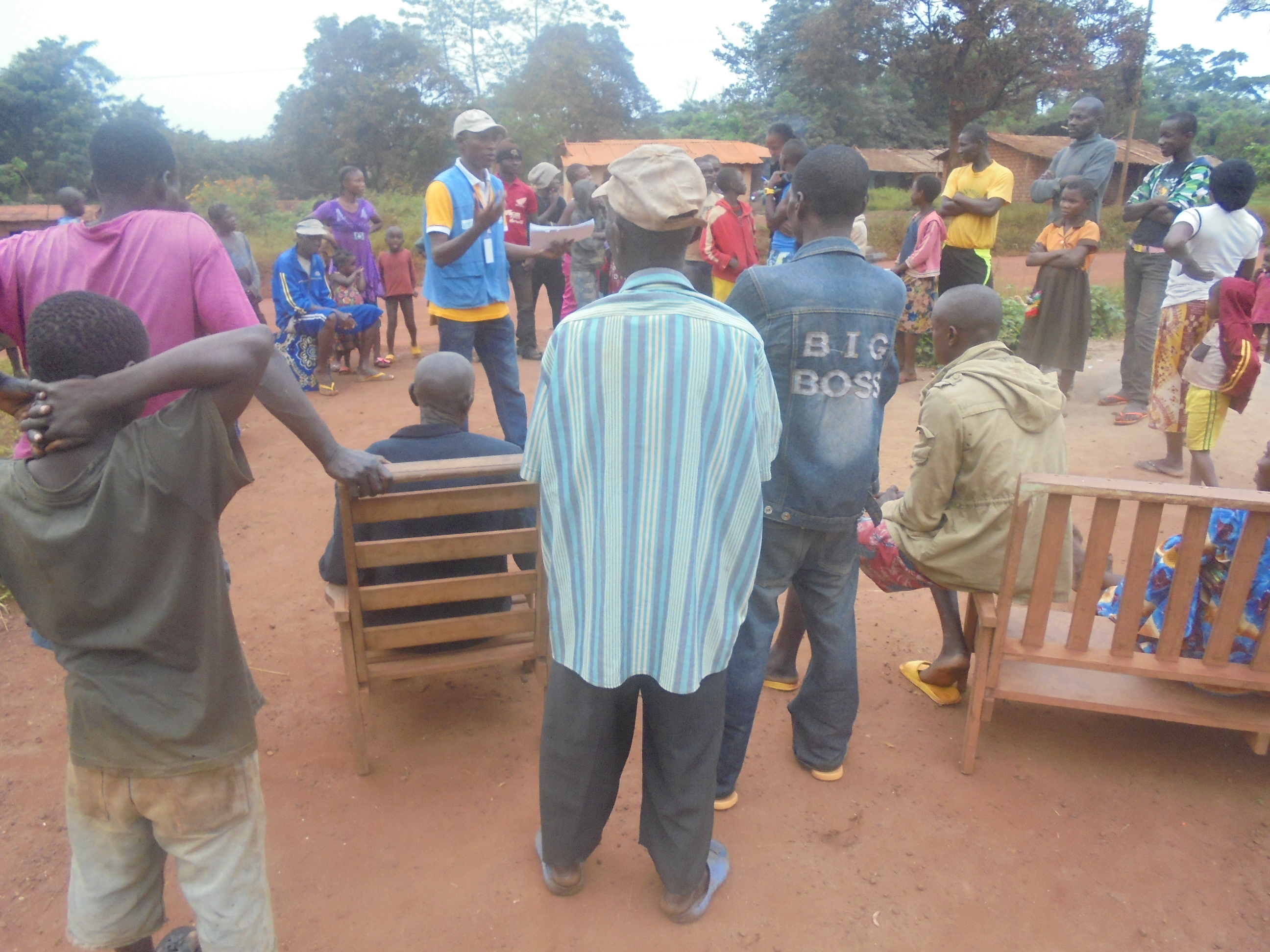 Training on water management in rural area