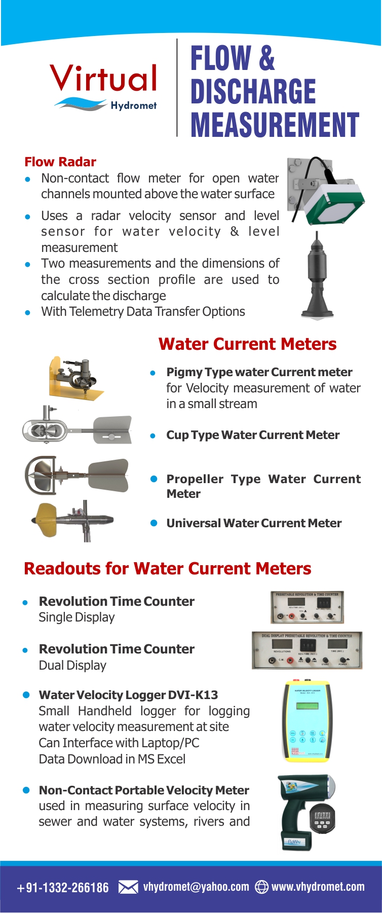Hydro Meteorological Instrumentation