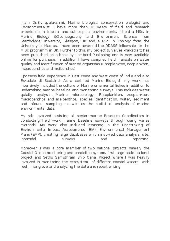 vijayalakshmi shanmugam, Dr.