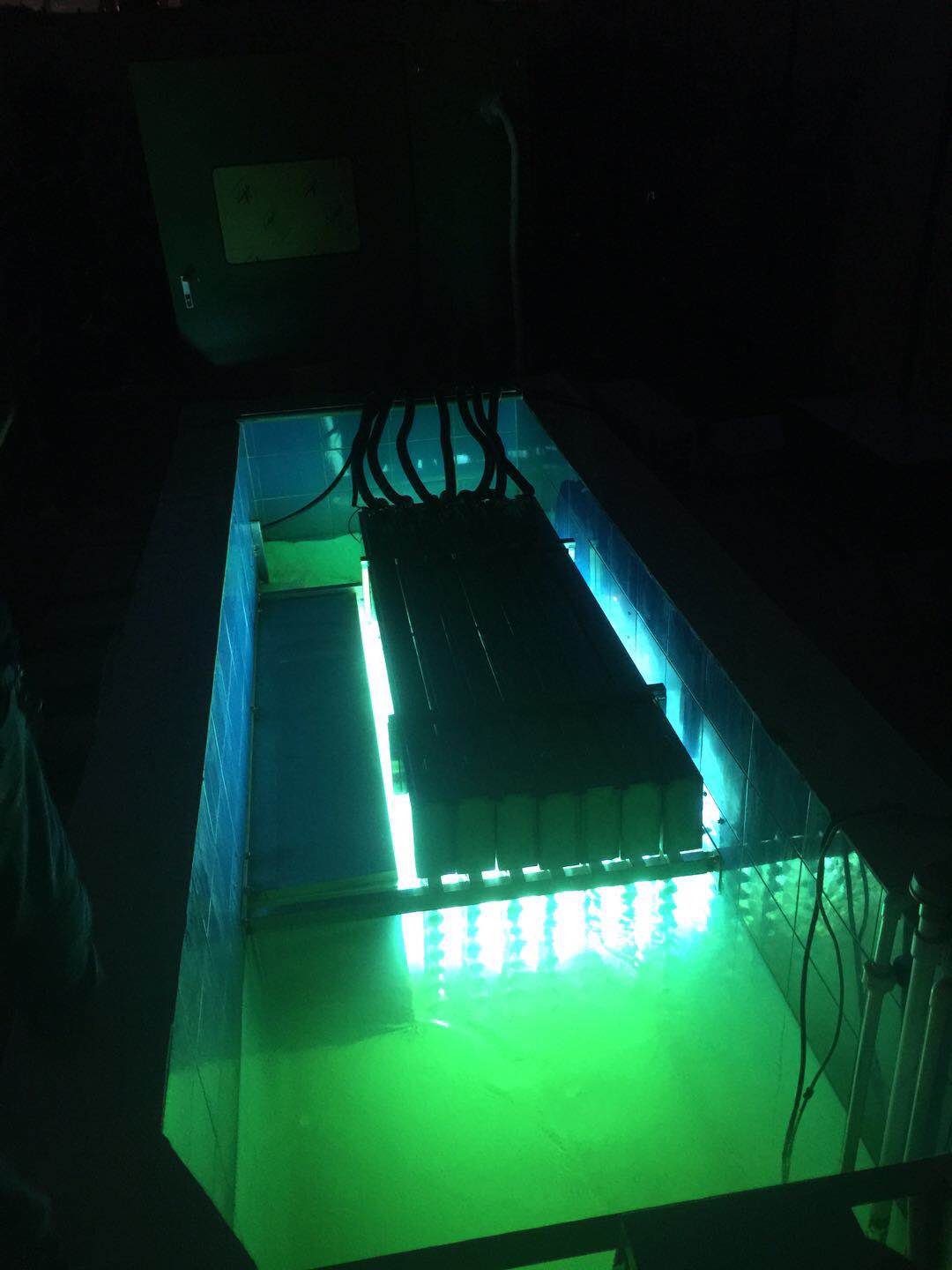 Open-channel UV disinfection at two municipal wastewater plants (20,000 m3/d combined) in China