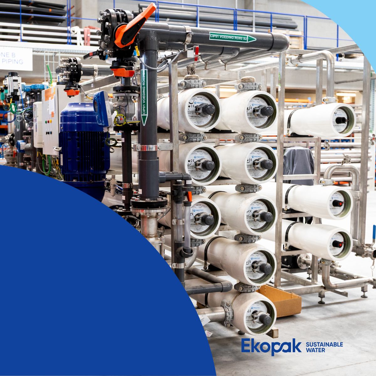 Industrial water treatment - Ekopak