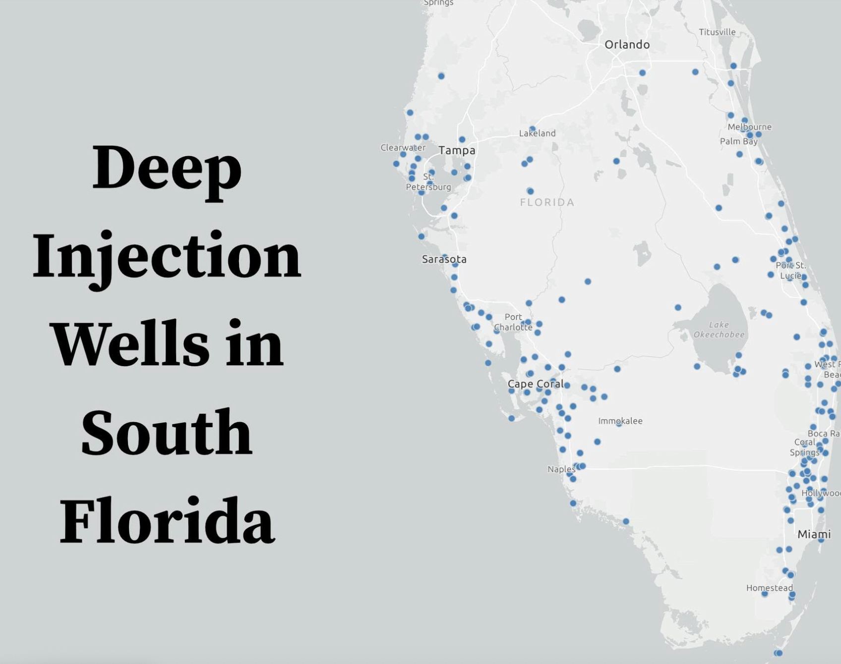 Injecting treated sewage underground only works if it stays underground, and in the Lower Keys it isn't staying. Divers with Friends of the Lowe...