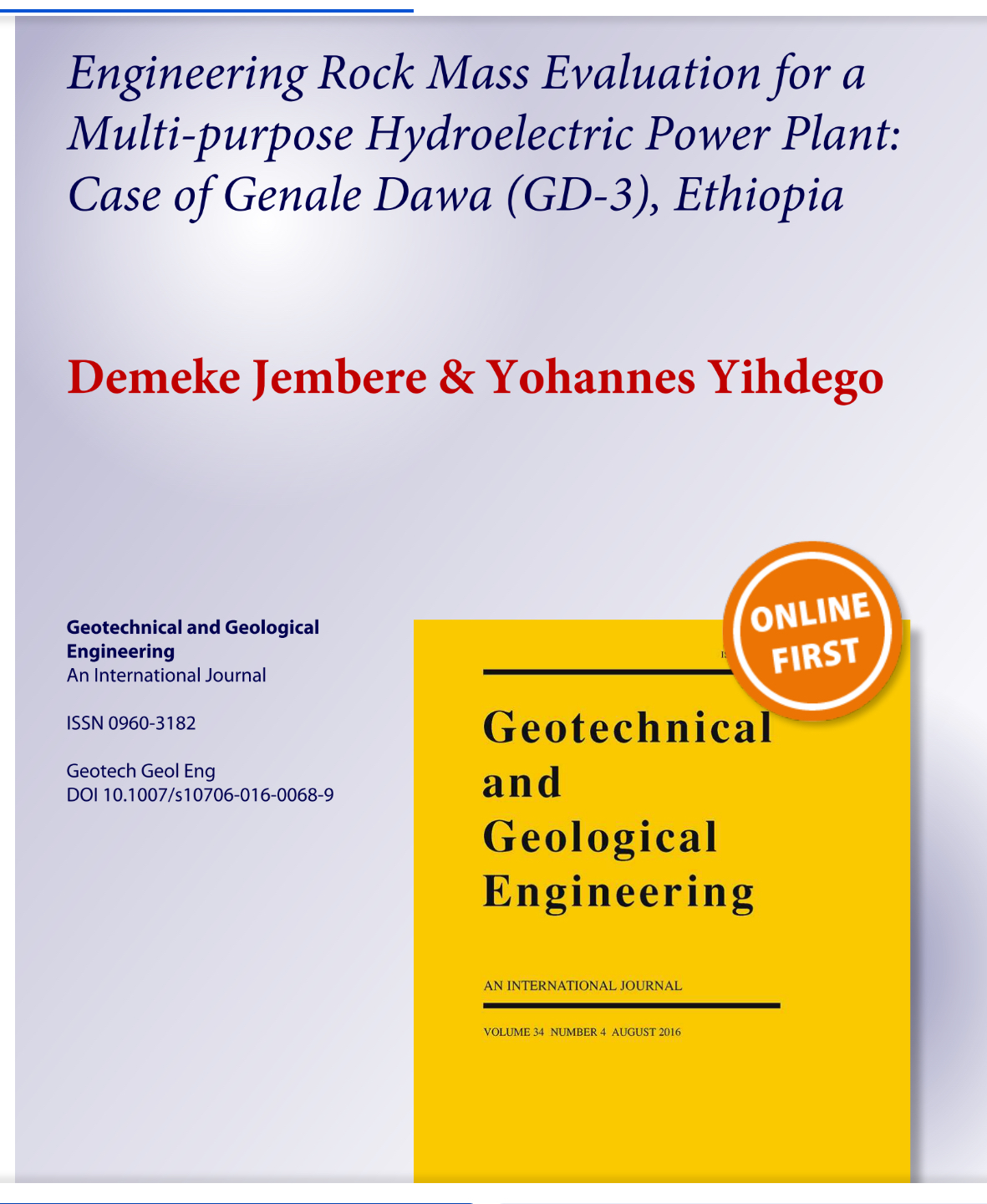 Published articles_Peer reviewed journals_Dr Yohannes Yihdego