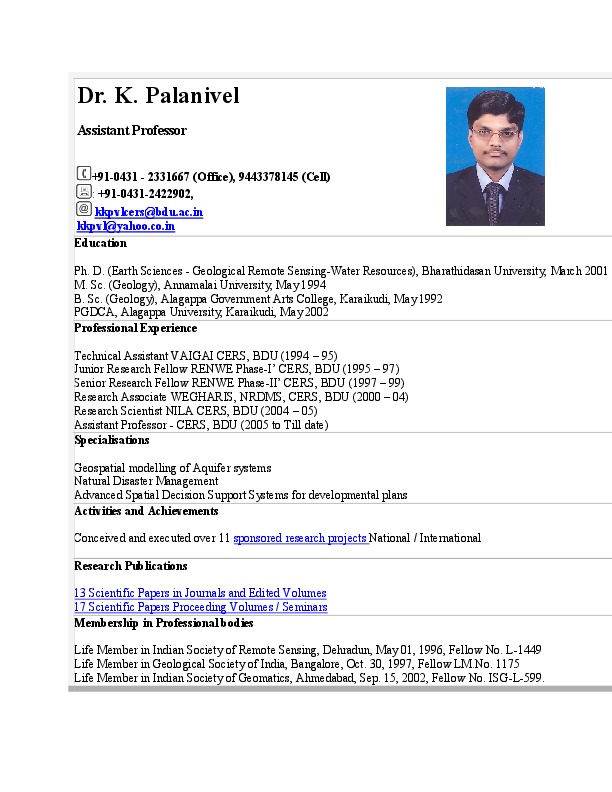 PALANIVEL KATHIRESAN