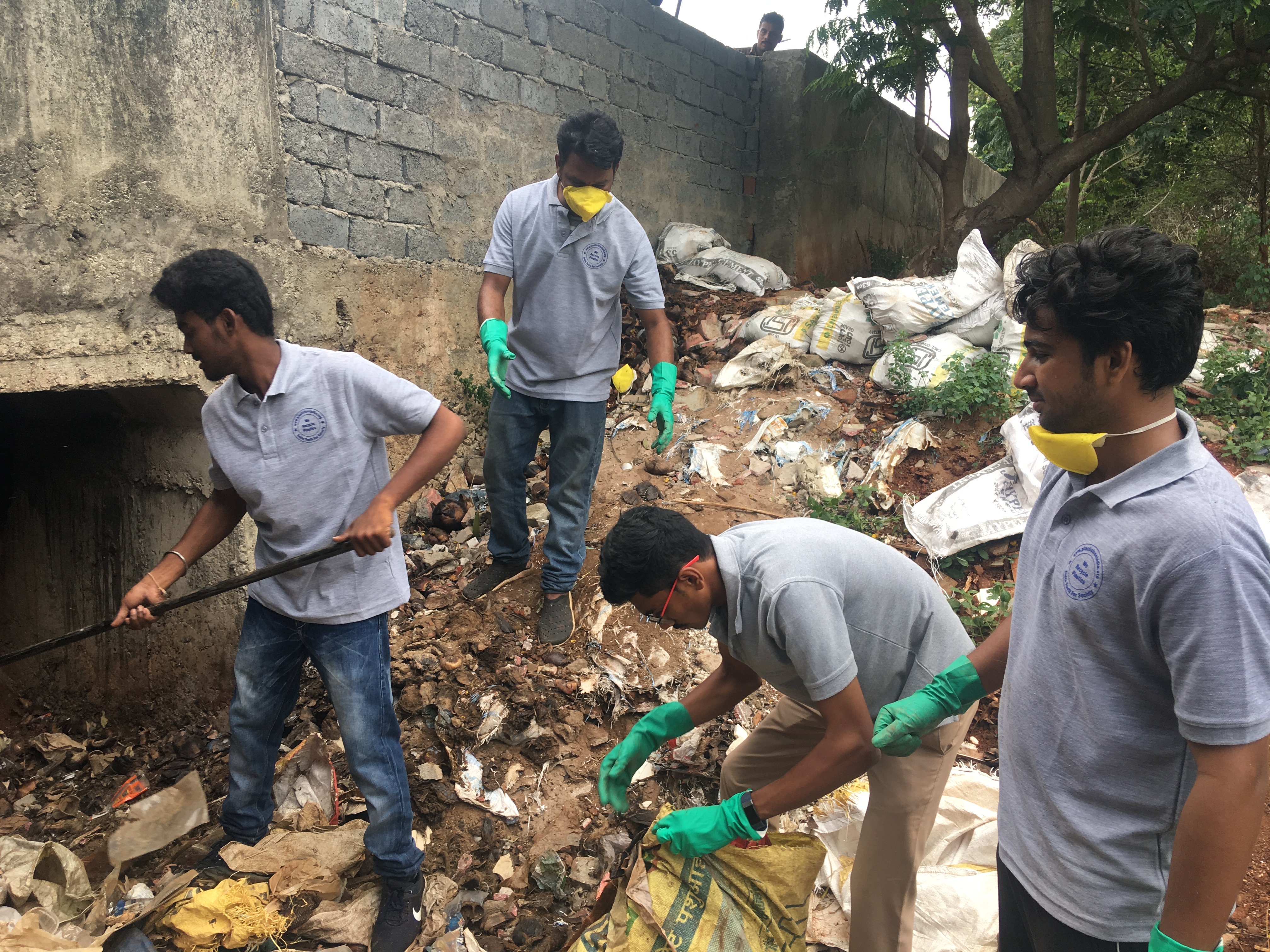Catchment Points Cleaning & Garbage Clearance at Mudasarlova Reservoir