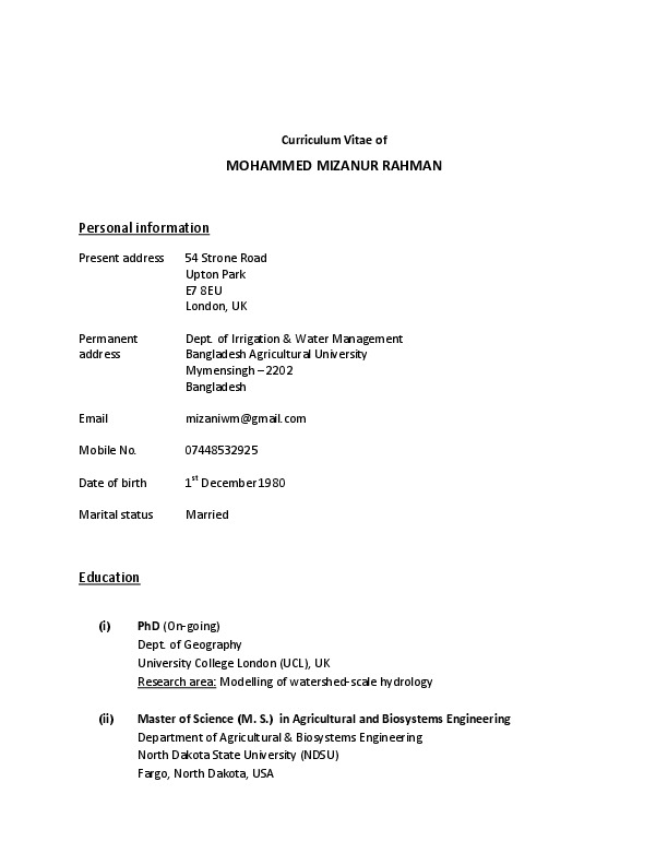 Mohammed Mizanur Rahman, Bangladesh Agricultural University - Assistant Professor