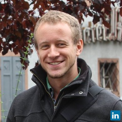 Fabian Reichl, Student M.Sc. Environmental Engineering, TU Darmstadt