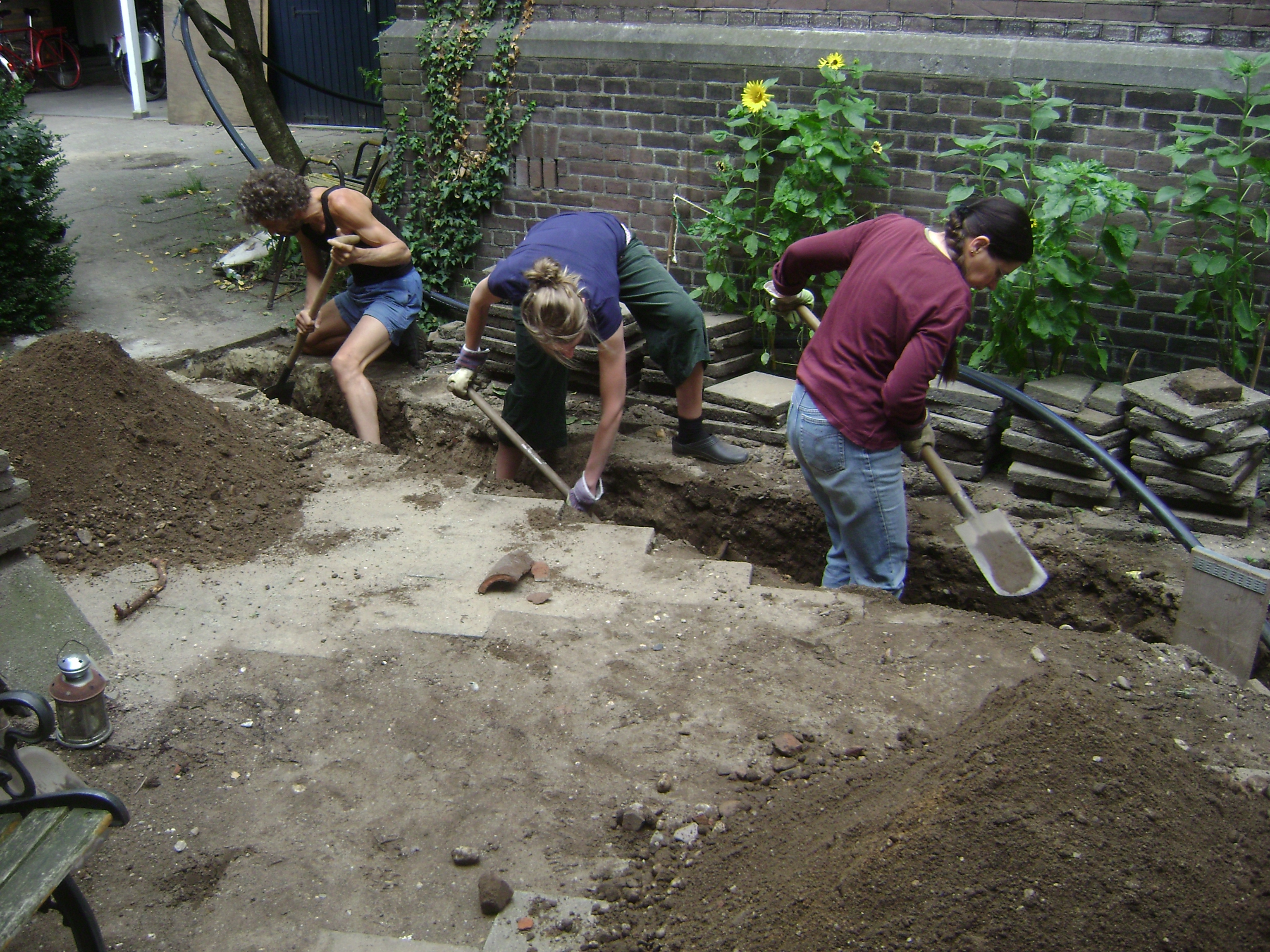 Urban greenwater community infiltration and harvesting project