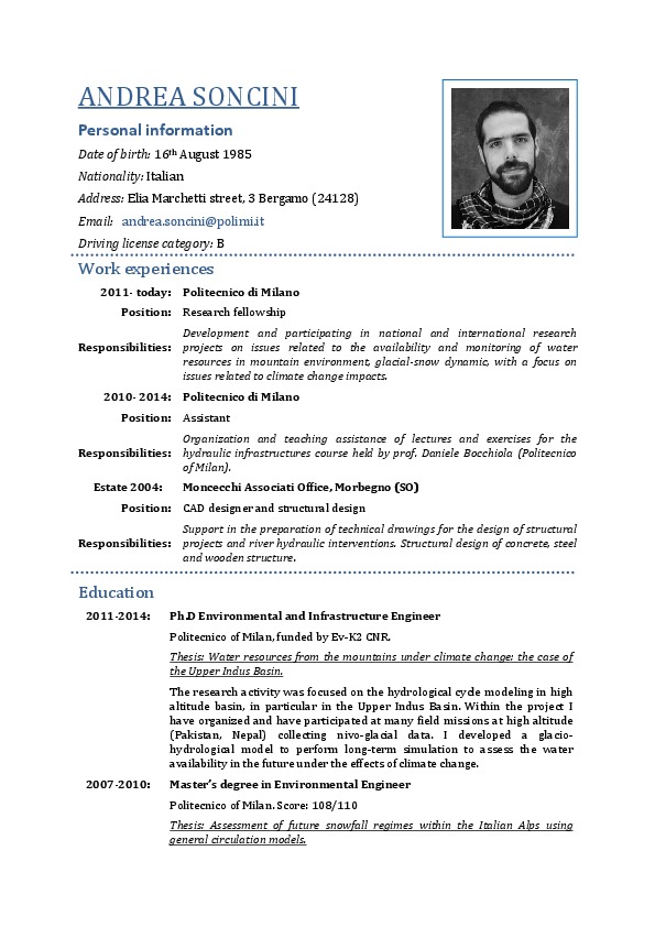 Andrea Soncini, PhD. Eng.