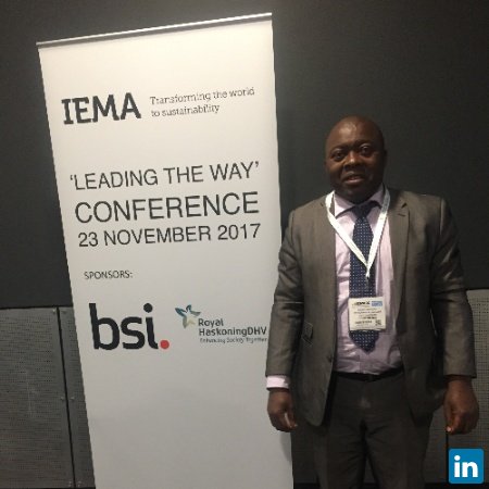 Eldad Umenjoh, CEO/ Environmental Advisor at AYFG Cameroon.


PIEMA  Member IEMA.