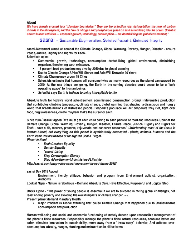 sasrai can bring hope among all - Pope Francis opines People no longer seem to believe that happy days lie ahead.