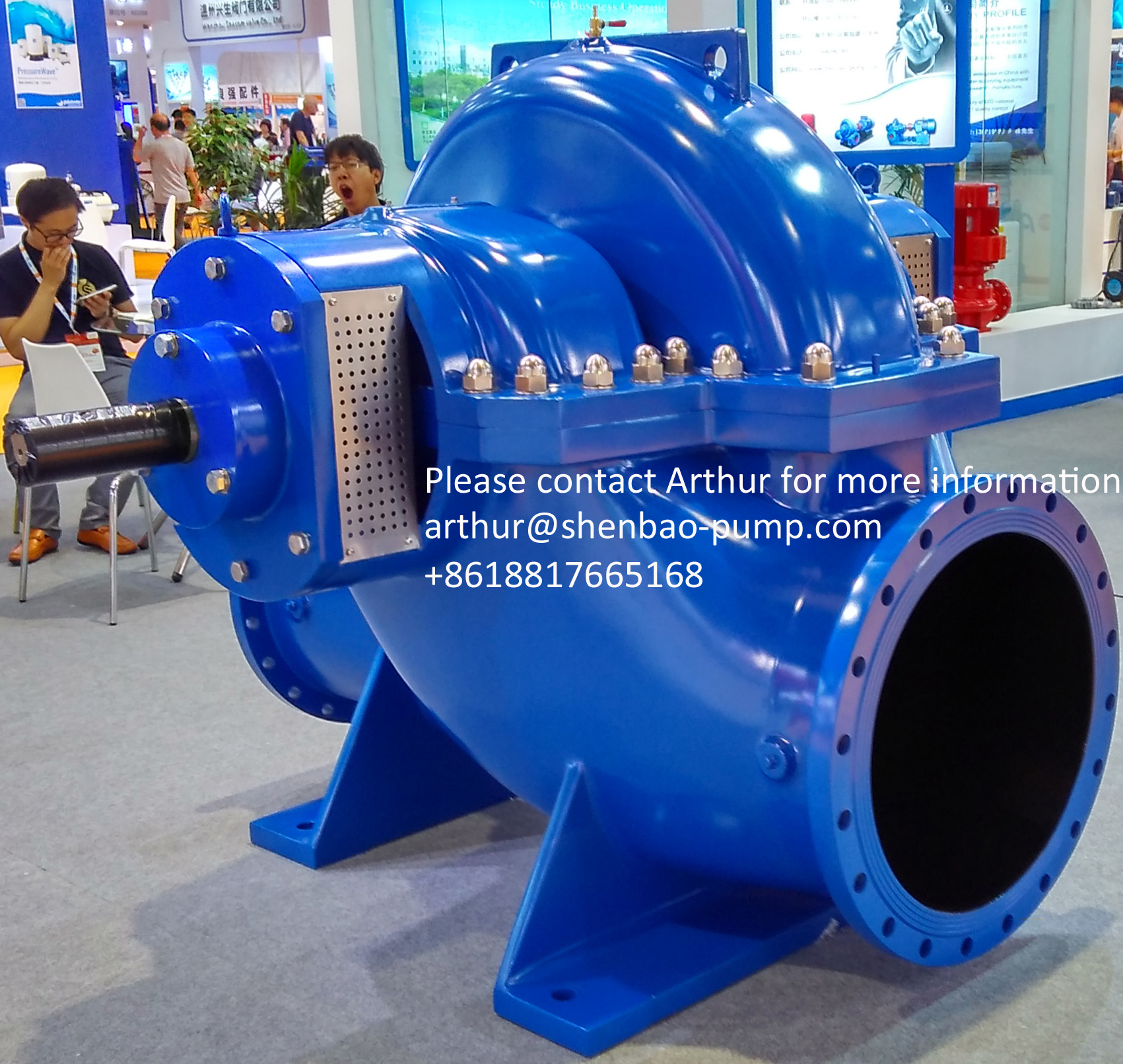 Split casing pump