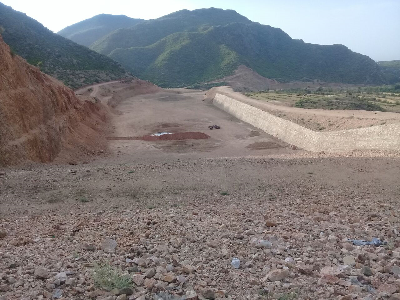VIEW OF SITE