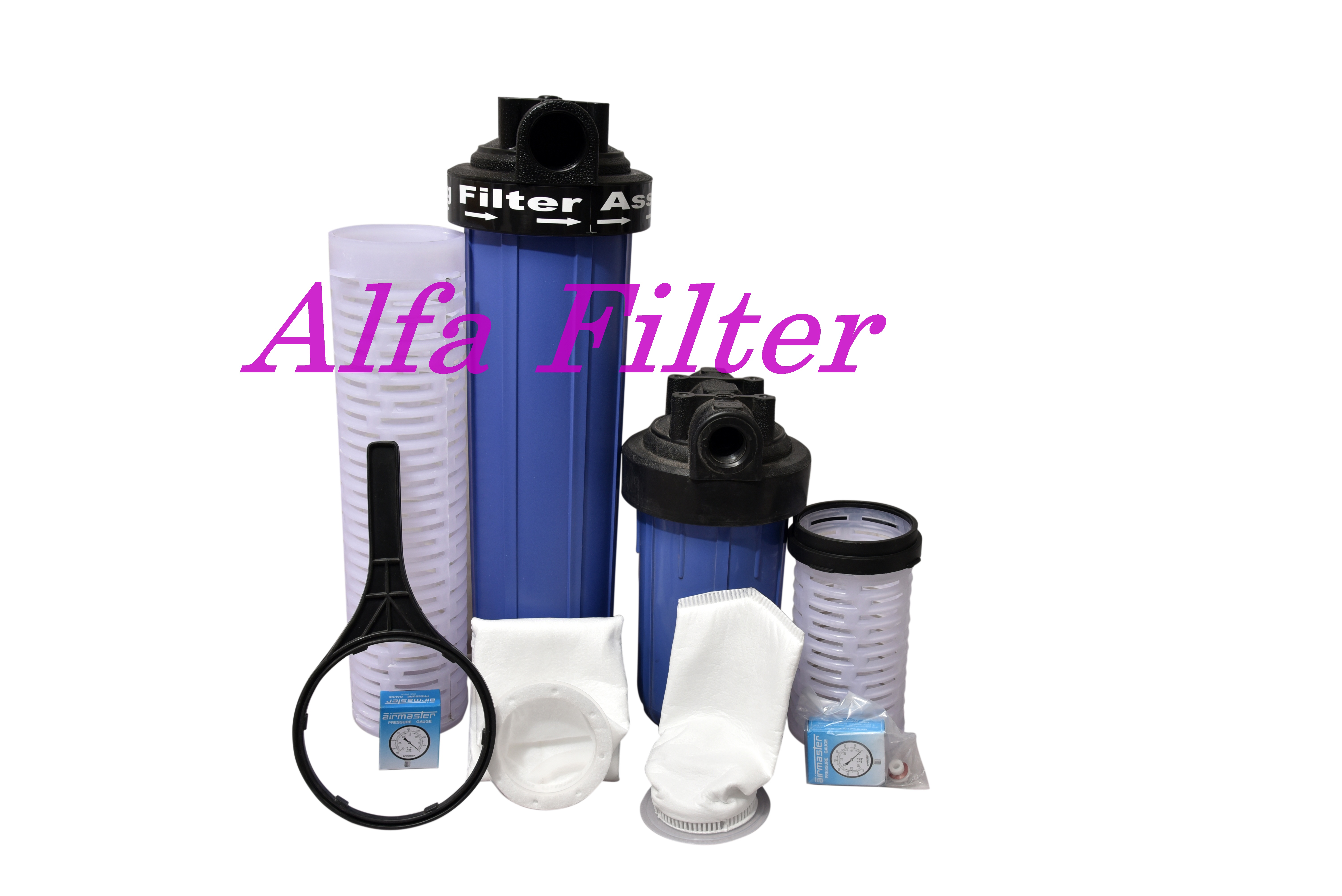 Melt Blown / Polyproplene Spun Filter Cartridge, Wound filter Cartridge, Filter housing, filter Bag