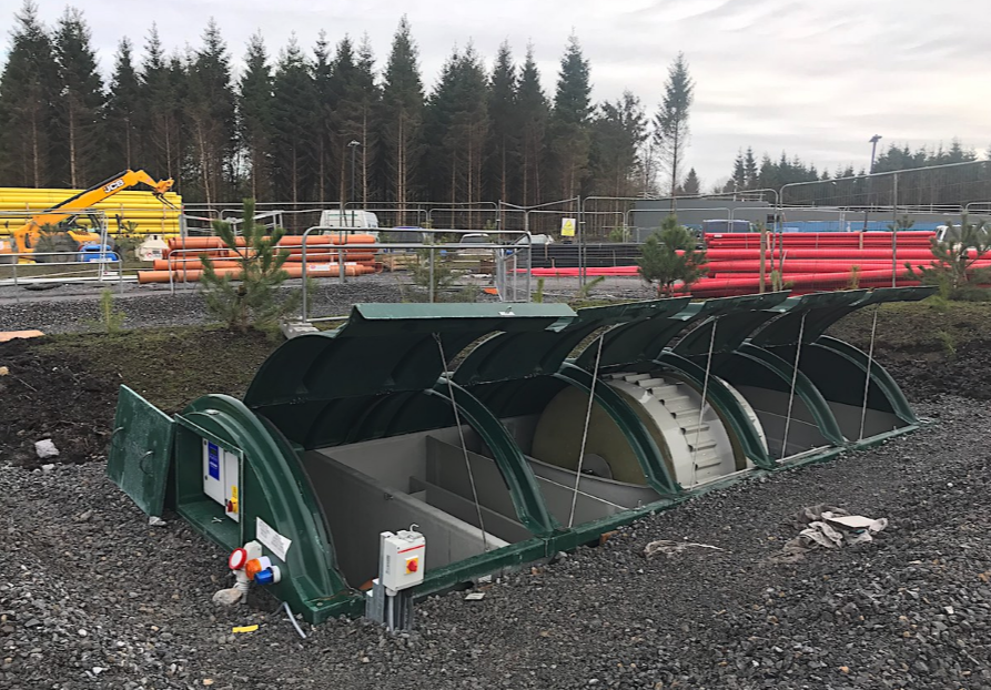 Treatment of Sewage and Reuse on Large Construction Site with Packaged Sewage Treatment System