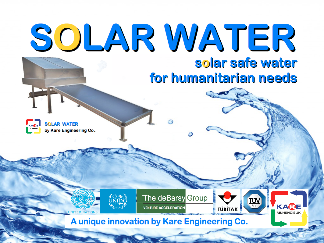 SOLAR WATER a new innovation for the developing world by Kare Engineering