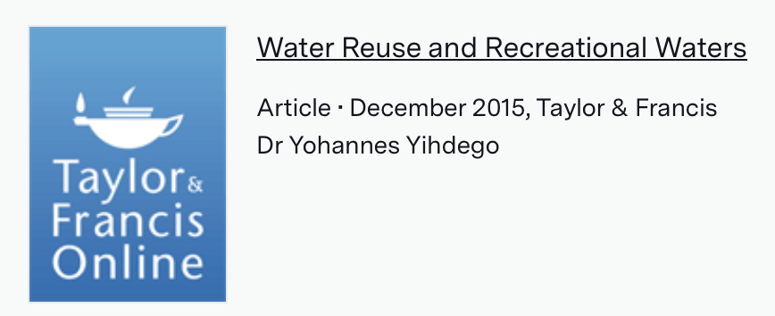 Published articles_Peer reviewed journals_Dr Yohannes Yihdego