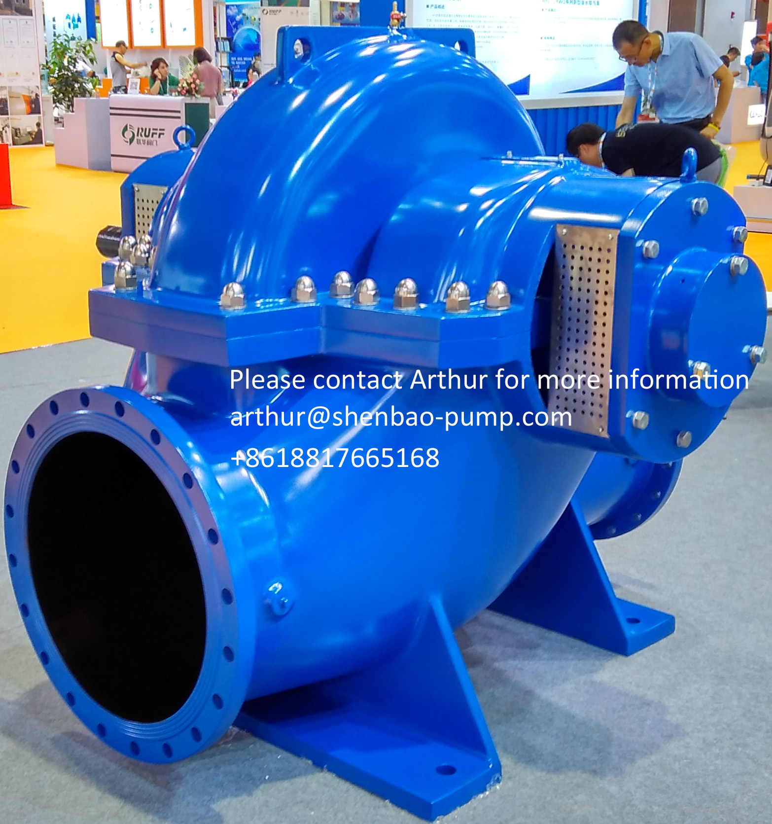 Split casing pump