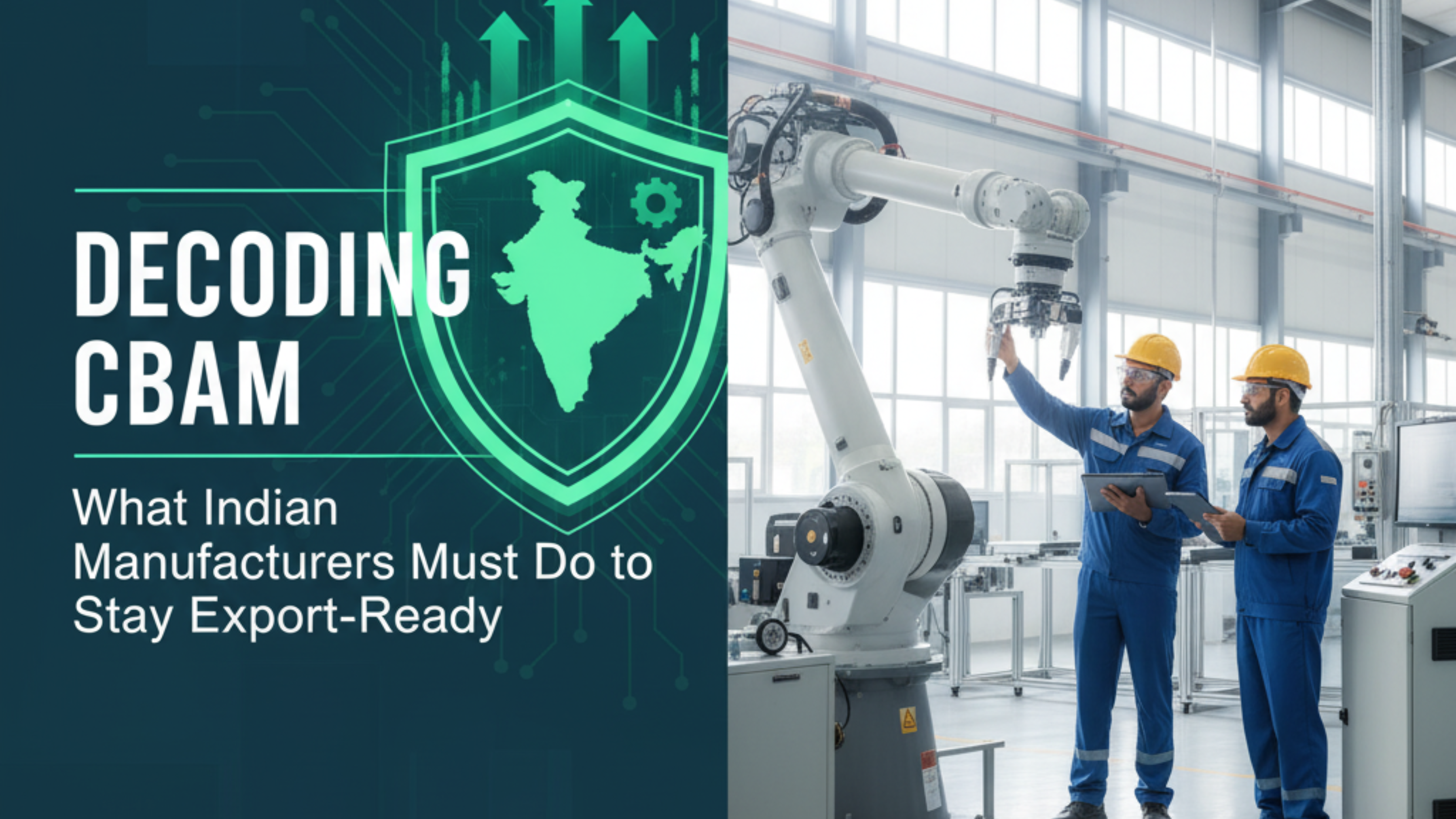 Decoding CBAM: What Indian Manufacturers Must Do to Stay Export-ReadyThe clock is ticking for Indian exporters.As the EU&rsquo;s Carbon Border Adjus...