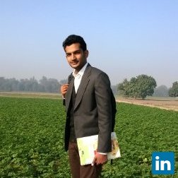 Hassan Siddiqui, Finance secretry at Pakistan society of agricultural engineers