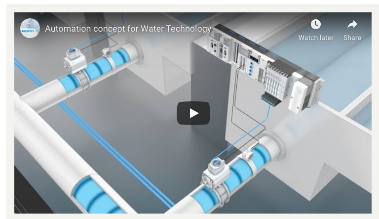 Automation concept for Water Technology
