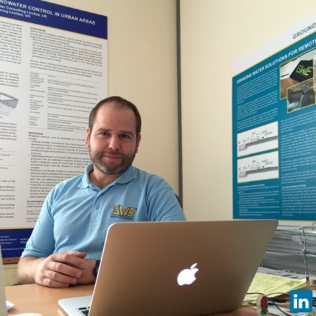 Seb Fisher, Managing Director at Groundwater Engineering Ltd