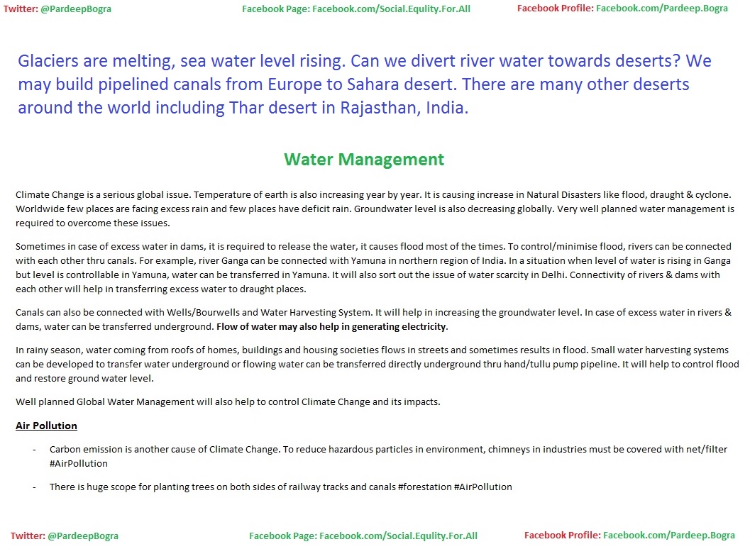 Water Management