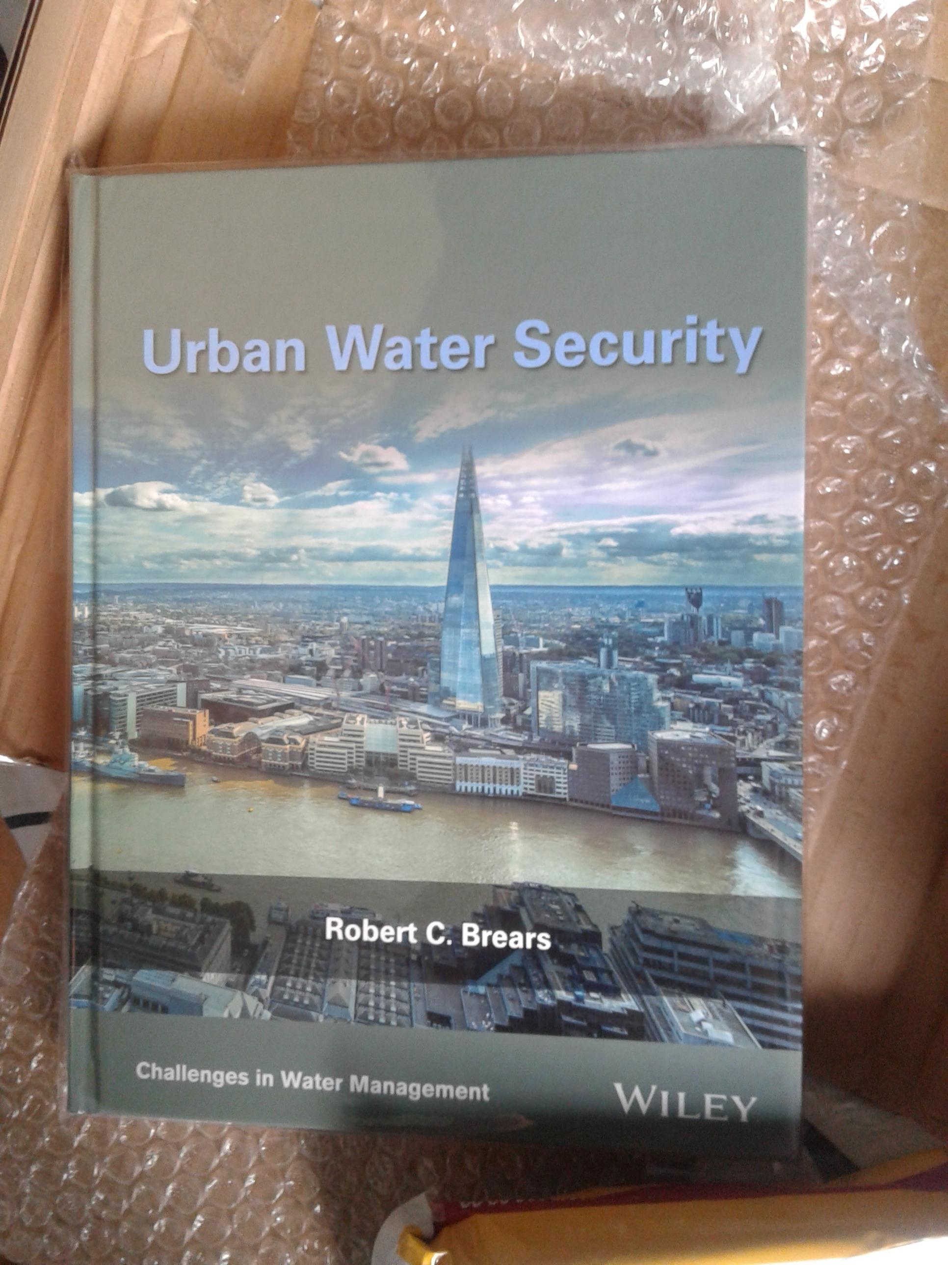 One month till Urban Water Security is out